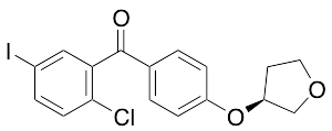 (2-Chloro-5-iodophenyl)[4-[[(3S)-tetrahydro-3-furanyl]oxy]phenyl]methanone