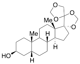 17,20:20,21-Bis(methylenedioxy)-5Beta-pregnan-3Beta-ol