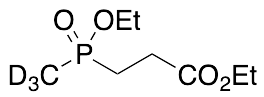 3-Methylphosphinicopropionic Acid-d3 Diethyl Ester