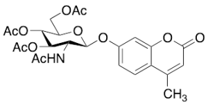4-Methyl-7-[[3,4,6-tri-O-acetyl-2-(acetylamino)-2-deoxy-Beta-D-glucopyranosyl]oxy]-2H-1-benzopyran-2-one