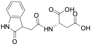 Oxindole-3-acetyl-N-aspartic Acid