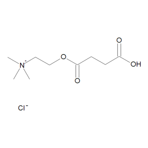 {2-[(3-Carboxypropanoyl)oxy]ethyl}trimethylazanium Chloride