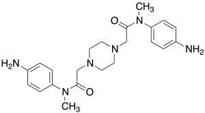 2,2'-(Piperazine-1,4-diyl)bis(N-(4-aminophenyl)-N-methylacetamide)