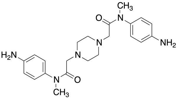 2,2'-(Piperazine-1,4-diyl)bis(N-(4-aminophenyl)-N-methylacetamide)