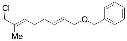 8-Chloro-7-methylocta-2,6-dien-1-yl)oxy)methyl)benzene