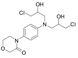 4-[4-[bis(3-Chloro-2-hydroxypropyl)amino]phenyl]- 3-morpholinone