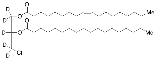 rac 1-Oleoyl-2-stearoyl-3-chloropropanediol-d5