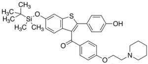 6-tert-Butyldimethylsilyl-4’-hydroxy Raloxifene