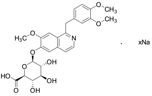 6-Demethyl Papaverine b-D-Glucuronide Sodium Salt