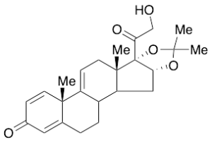 9-Desfluoro-11-dehydroxy-9(11)-ene Triamcinolone Acetonide
