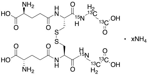 Glutathione Disulfide-13C4,15N2 Ammonium Salt