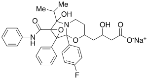 Atorvastatin Cyclic (Fluorophenyl) Sodium Salt Impurity
