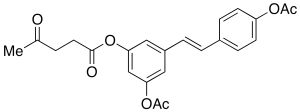 1-O-Levulinoyl Resveratrol Diacetate