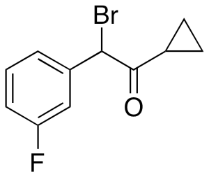 2-Bromo-1-cyclopropyl-2-(3-fluorophenyl)ethanone