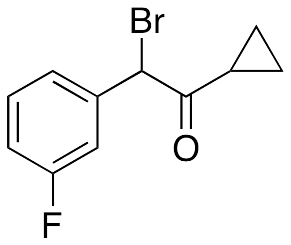 2-Bromo-1-cyclopropyl-2-(3-fluorophenyl)ethanone