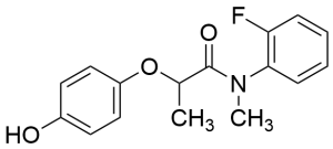 N-(2-Fluorophenyl)-2-(4-hydroxyphenoxy)-N-methylpropanamide