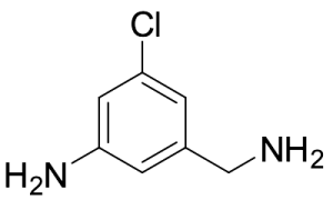 3-(Aminomethyl)-5-chloroaniline (~90%)