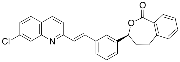 (3S)-3-[3-[(1E)-2-(7-Chloro-2-quinolinyl)ethenyl]phenyl]-4,5-dihydro-2-benzoxepin-1(3H)-one