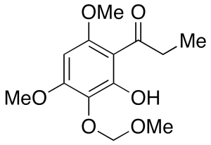 1-[2-Hydroxy-4,6-dimethoxy-3-(methoxymethoxy)phenyl]-1-propanone