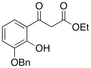 Ethyl (2’-Hydroxy-3’-benzyloxybenzoyl)acetate