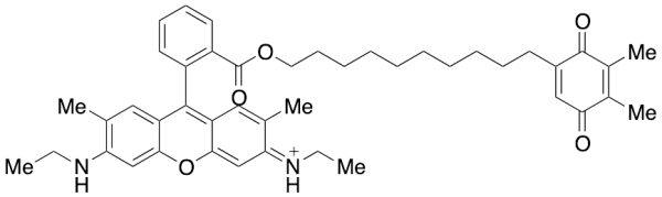 9-[2-[[[10-(4,5-Dimethyl-3,6-dioxo-1,4-cyclohexadien-1-yl)decyl]oxy]carbonyl]phenyl]-3,6-bis(ethylamino)-2,7-dimethyl-Xanthylium