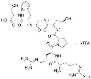 Icatibant Peptide Fragment [1-7] TFA Salt