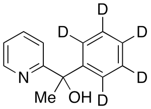 1-Phenyl-1-(2-pyridyl)ethanol-d5