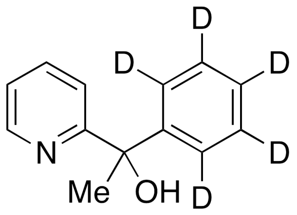 1-Phenyl-1-(2-pyridyl)ethanol-d5
