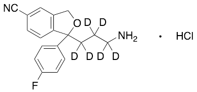 rac Didemethyl Citalopram-d6 Hydrochloride