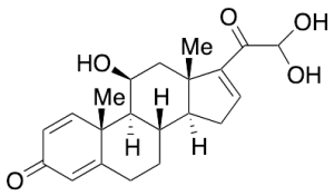 Des-(2-propyl-1,3-dioxolane)-2-hydroxy Budesonide