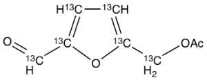5-Acetoxymethyl-2-furaldehyde-13C6