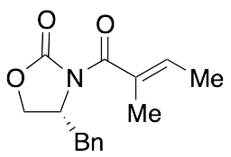 (4R)-3-[(2E)-2-Methyl-1-oxo-2-buten-1-yl]-4-(phenylmethyl)-2-oxazolidinone