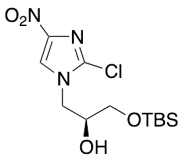 (AlphaS)-2-Chloro-Alpha-[[[(1,1-dimethylethyl)dimethylsilyl]oxy]methyl]-4-nitro-1H-imidazole-1-ethanol