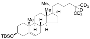 3-O-tert-Butyldimethylsilyl Cholesterol-d7
