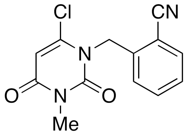 2-[(6-Chloro-3,4-dihydro-3-methyl-2,4-dioxo-1(2H)-pyrimidinyl)methyl]-benzonitrile