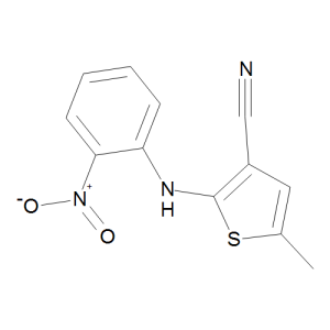 5-Methyl-2-[(2-nitrophenyl)amino]-3-thiophenecarbonitrile