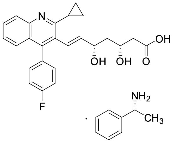 Pitavastatin (+)-Phenylethylamine Salt