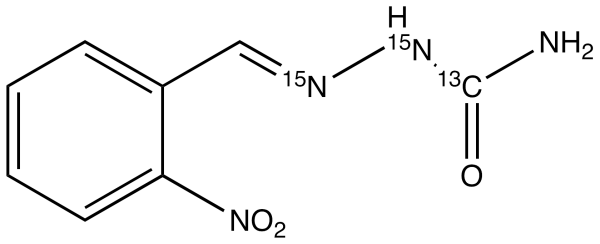2-Nitrobenzaldehyde Semicarbazone-13C,15N2