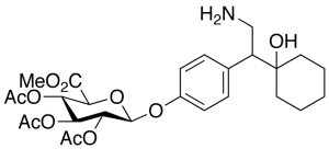 rac N,N-Didesmethyl-O-desmethyl Venlafaxine 2,3,4-Tri-O-acetyl-Beta-D-glucuronide Methyl Ester