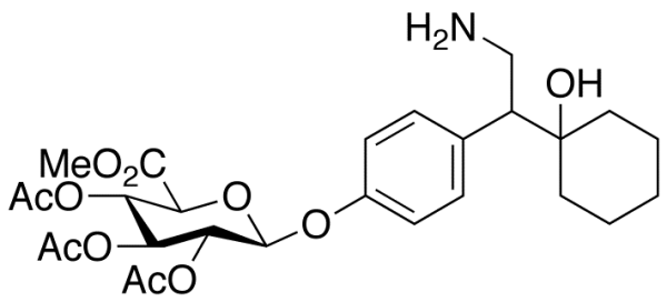 rac N,N-Didesmethyl-O-desmethyl Venlafaxine 2,3,4-Tri-O-acetyl-Beta-D-glucuronide Methyl Ester