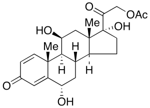 6Alpha-Hydroxy Prednisolone Acetate