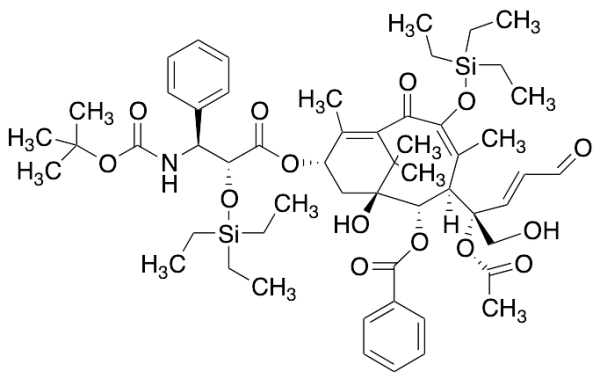10-Oxo 20-Seco-2'-Dehydro 7,8-Seco-docetaxel Acrylaldehyde Di-triethylsilane