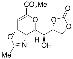 (3aR,4R,7aR)-3a,7a-Dihydro-4-[(S)-hydroxy[(4R)-2-oxo-1,3-dioxolan-4-yl]methyl]-2-methyl-4H-pyrano[3,4-d]oxazole-6-carboxylic Acid Methyl Ester