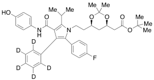 4-Hydroxy Atorvastatin-d5 Acetonide tert-Butyl Ester