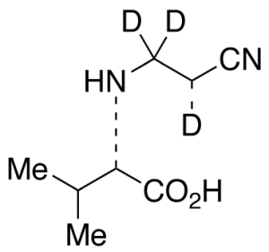 N-(2-Cyanoethyl-d3)-L-valine