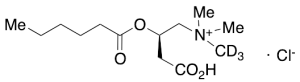 Hexanoyl-L-carnitine-(N-methyl-d3) Chloride