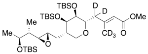 Monic Acid A Methyl Ester-Tri(tert-butyldimethylsilyl) Ether-d5
