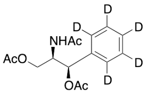N-[(1R,2R)-2-(Acetyloxy)-1-[(acetyloxy)methyl]-2-phenylethyl]acetamide-d5