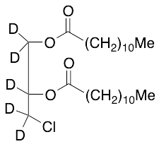 rac 1,2-Bislauroyl-3-chloropropanediol-d5
