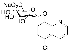 5-Chloro-8-hydroxyquinoline Glucuronide Sodium Salt (contains ~10% inorganics)